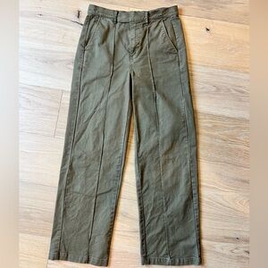 Army green Alex Mill pants